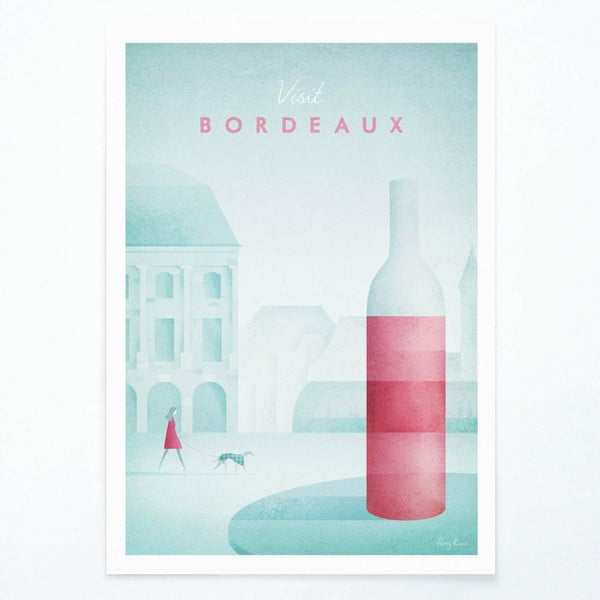 Bordeaux poszter, A2 - Travelposter