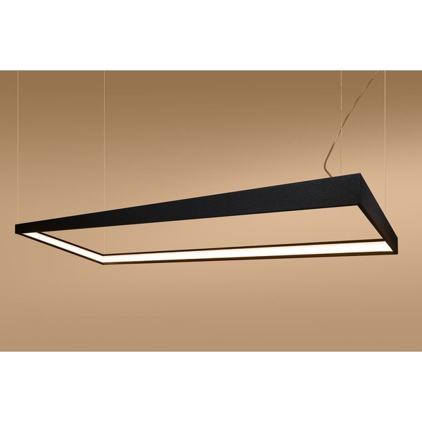 Fekete fém LED függőlámpa TUULA – Thoro-image-3