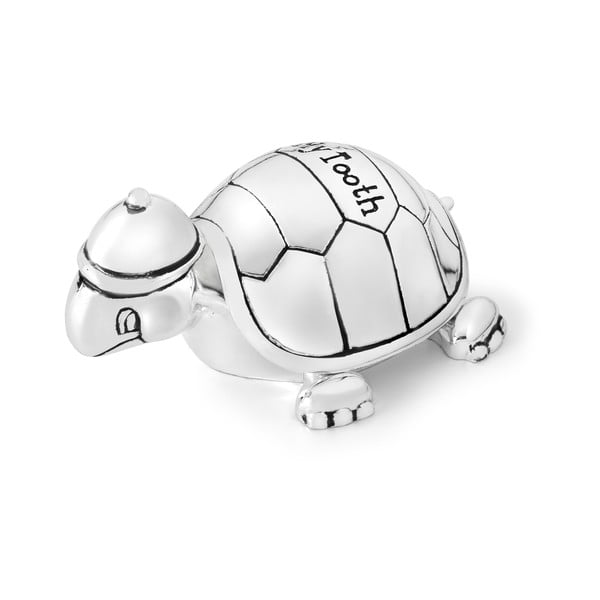 Fém fogtartó doboz ø 8x3 cm Turtle – Zilverstad