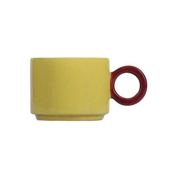 Mustársárga kőedény bögre 280 ml Lou – ONA