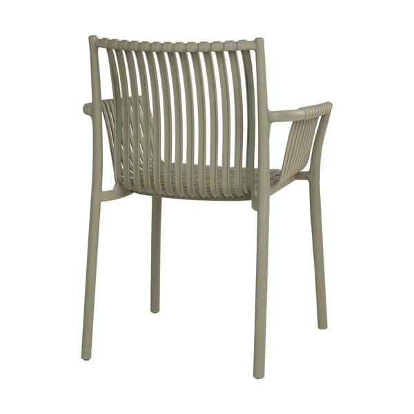 Zöld műanyag kerti szék szett 2 db-os Tulsa – House Nordic-image-4