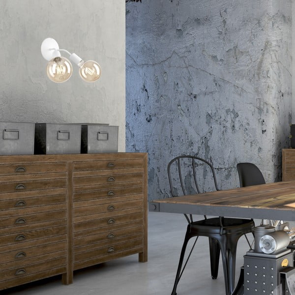 Fehér fali lámpa Viggo – LAMKUR-image-1