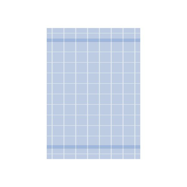 Geometric kék pamut konyharuha, 50 x 70 cm - Södahl