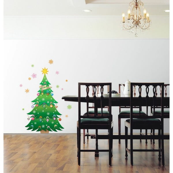 Christmas Tree and Stars karácsonyi falmatrica - Ambiance