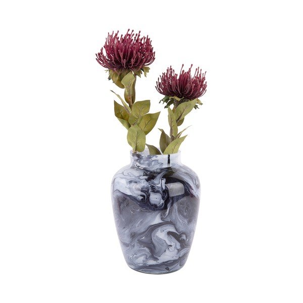 Szürke üveg váza Blended  – PT LIVING-image-2