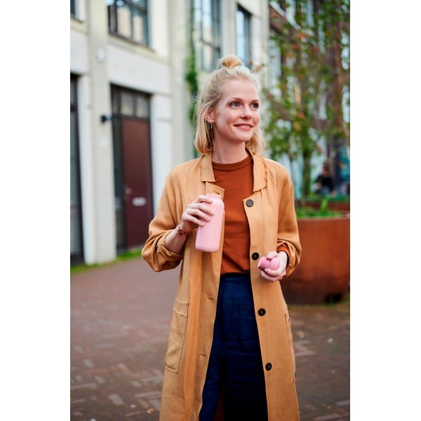 Sötétkék rozsdamentes acél ivópalack 350 ml Nordic denim – Mepal-image-3