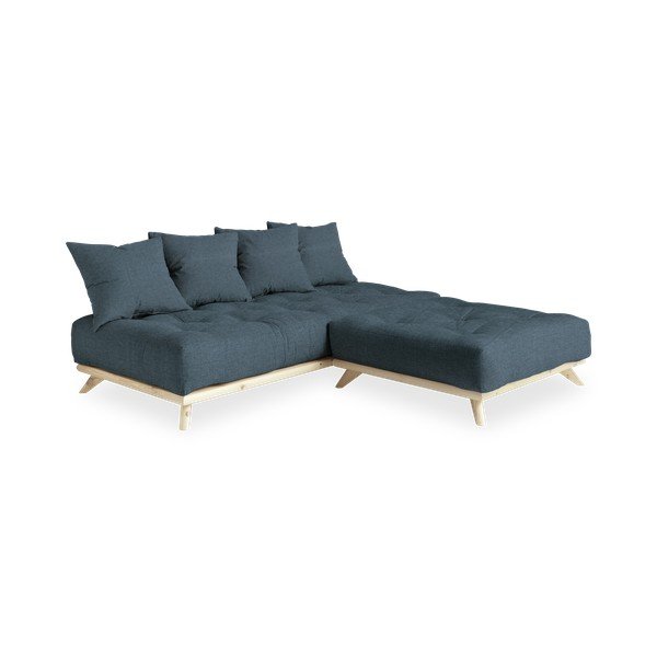 Senza Natural Clear/Dark Blue kanapé - Karup Design-image-4