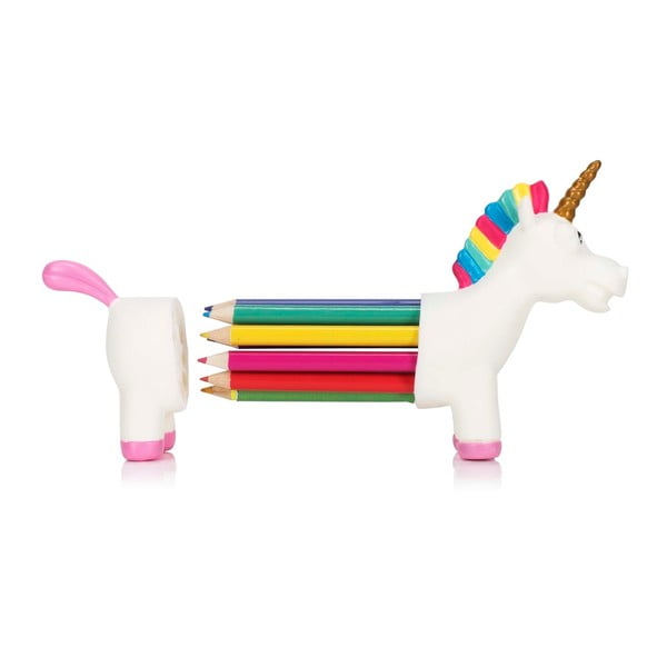 Unicorn 10 db-os színes ceruzaszett tartóval - npw™