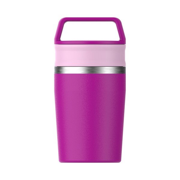 Rózsaszín rozsdamentes acél termobögre 230 ml Café-To-Go Travel Mug Violet Blossom – Stanley-image-2