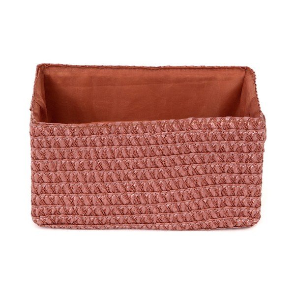 Lilou Basket Terracotta piros tárolókosár - Compactor-image-2