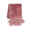 Flanelo rózsaszín pléd, 170 x 130 cm - Tiseco Home Studio