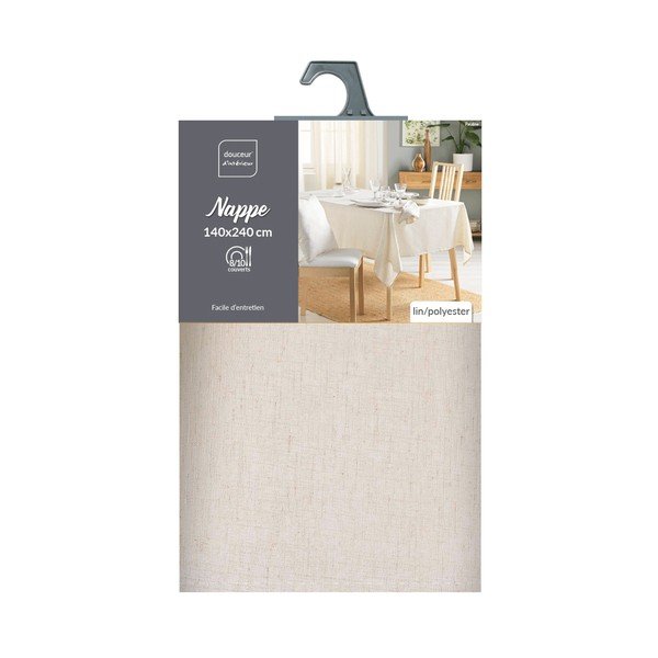 Mosható asztalterítő 140x240 cm Pauline – douceur d'intérieur