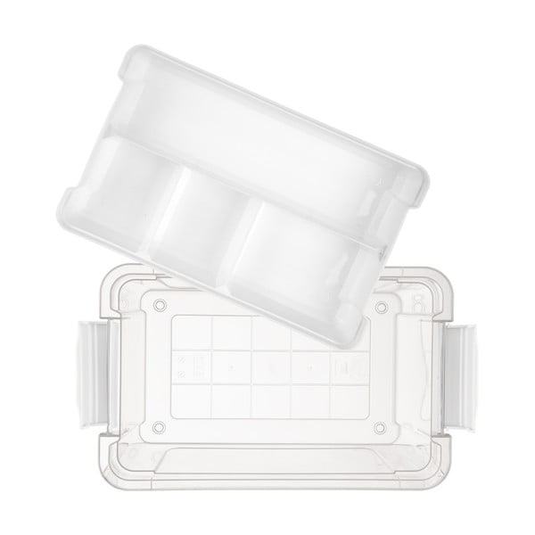 Fedeles műanyag tárolódoboz 35x23x17 cm Multi Stormax – Orion-image-2