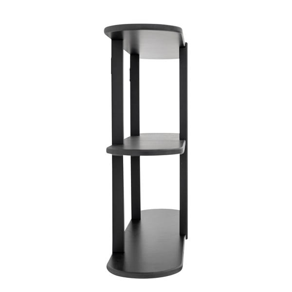 Fekete többszintes fali polc 80 cm Vicente – Bloomingville-image-3