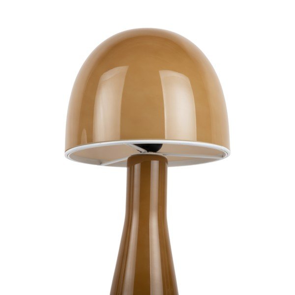 Okkersárga asztali lámpa üveg búrával (magasság 45 cm) Bombin – Leitmotiv-image-2