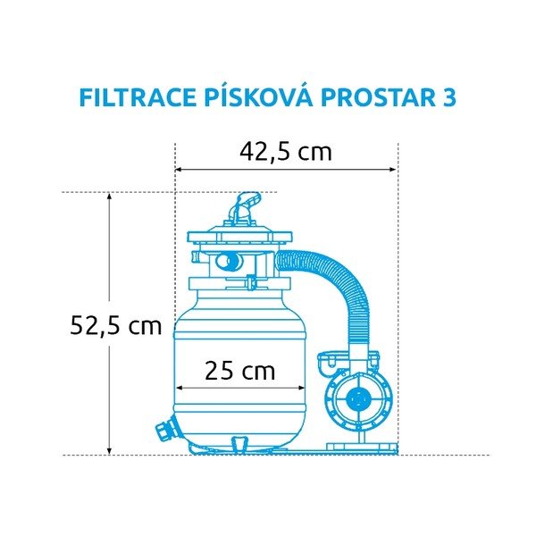 Homokszűrő ProStar 3 - 3,8 m3/h – Marimex-image-1