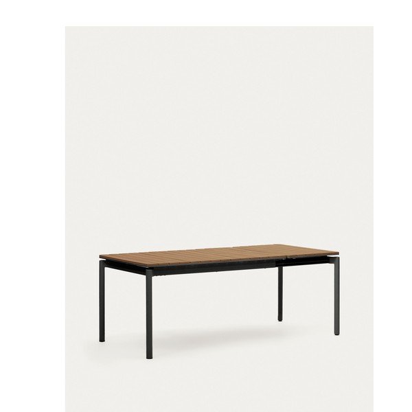 Alumínium kerti étkezőasztal 90x140 cm Canyelles – Kave Home-image-4