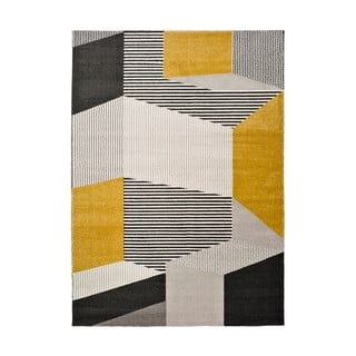 Elle Multi szürke-sárga szőnyeg, 120 x 170 cm - Universal