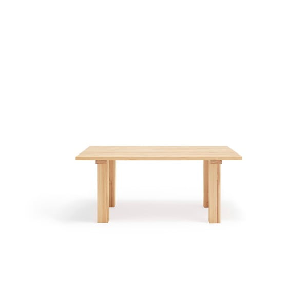 Étkezőasztal borovi fenyő asztallappal 100x180 cm Banda – Teulat-image-1