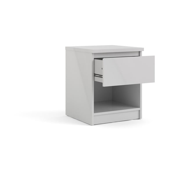 Fehér éjjeliszekrény Naia - Tvilum-image-4