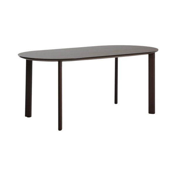 Kerti étkezőasztal üveg asztallappal 90x180 cm Erice – Kave Home