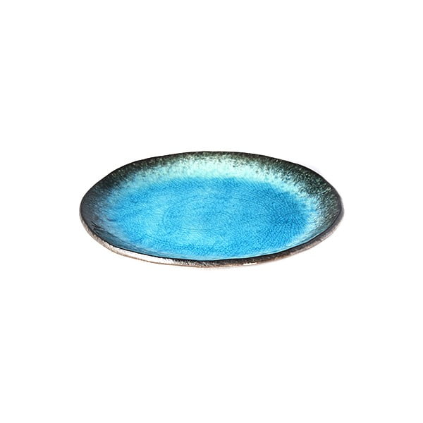 Sky kék kerámia tányér, ø 18 cm - MIJ