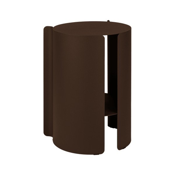 Acél kerek tárolóasztal ø 32 cm Wa – noo.ma-image-4