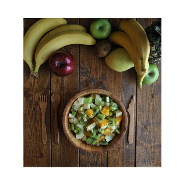 Guado bambusz tál, ⌀ 19 cm - Bambum-image-1