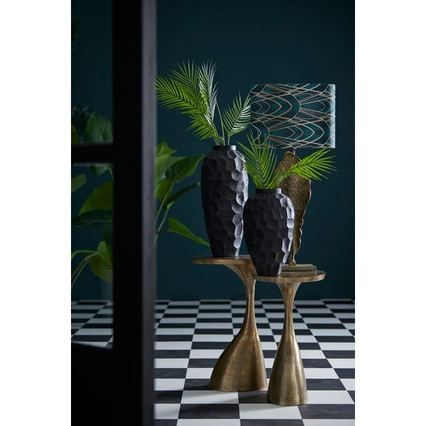 Kerek fém tárolóasztal 33x40 cm Macau - Light & Living-image-2