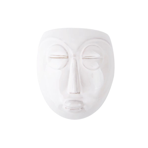 Mask fehér fali virágcserép, 16,5 x 17,5 cm - PT LIVING