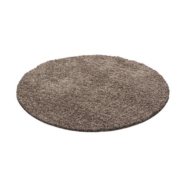 Barna kerek szőnyeg ø 200 cm Life – Ayyildiz Carpets