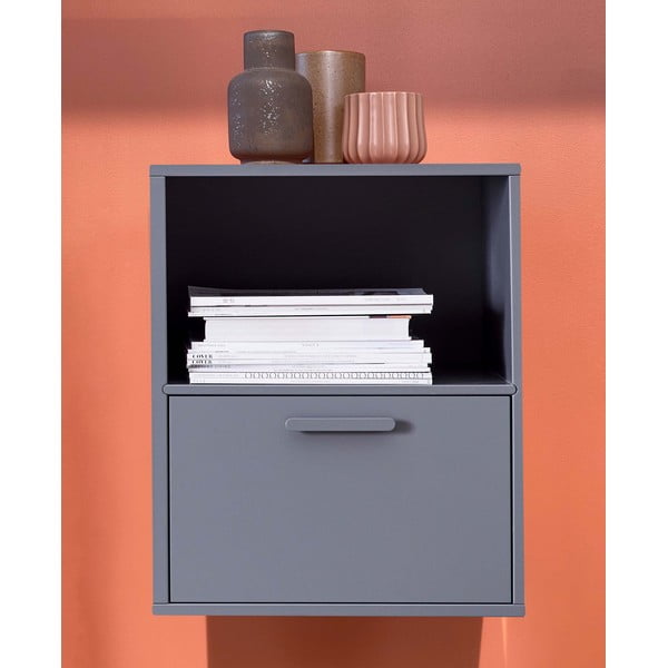 Keep by Hammel szürke fali éjjeliszekrény-image-1