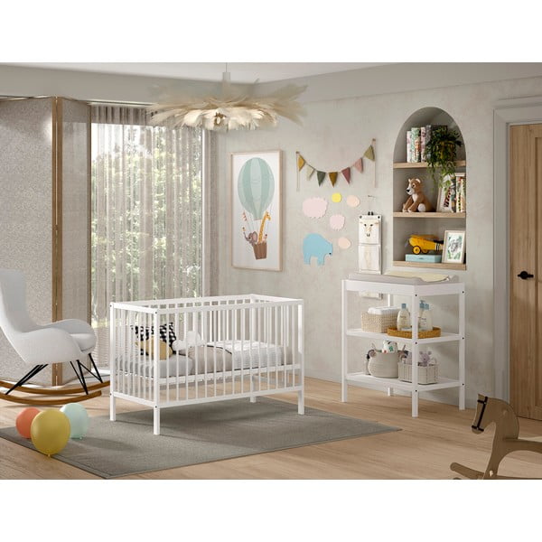 Bükkfa gyerek bútor szett 2 db-os Dino – Vipack-image-1