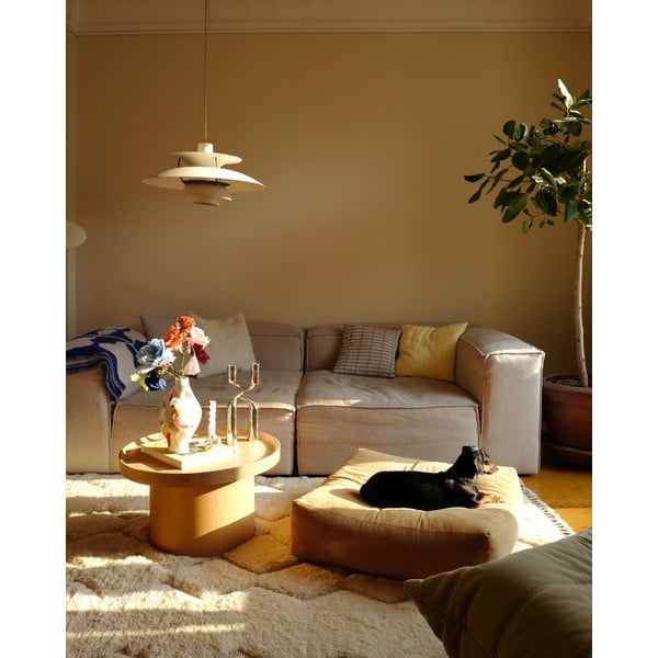 Világosbarna puff More – Karup Design-image-1