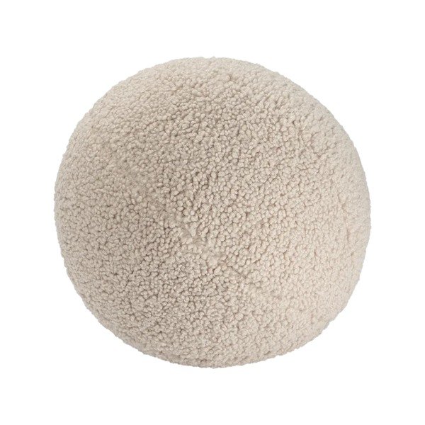 Világosbarna buklé párna gyerek kanapéhoz Ball – Wigiwama