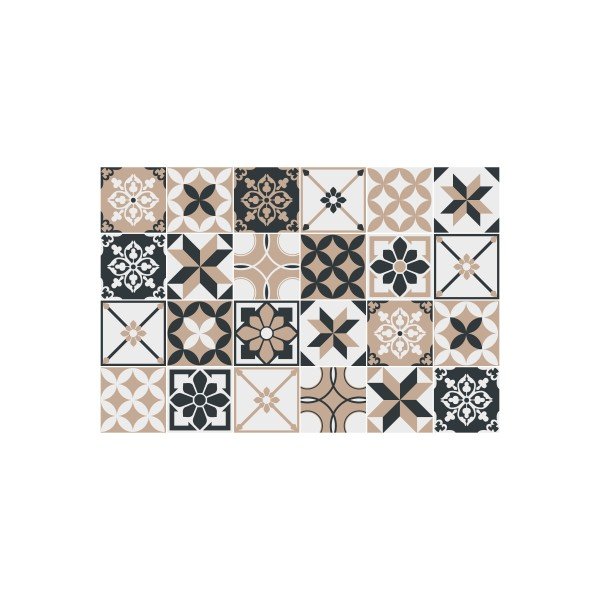 Azulejos Aldonio 24 darabos falmatrica szett, 15 x 15 cm - Ambiance-image-2