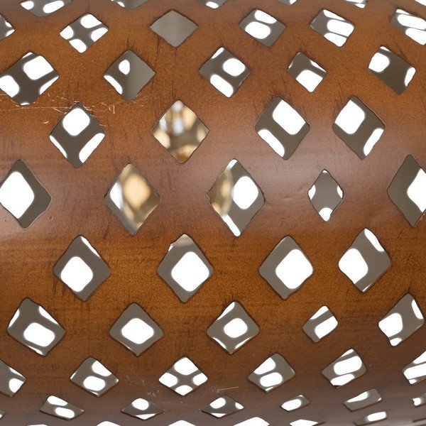 Aranyszínű függőlámpa fém búrával ø 56 cm – Ixia-image-3