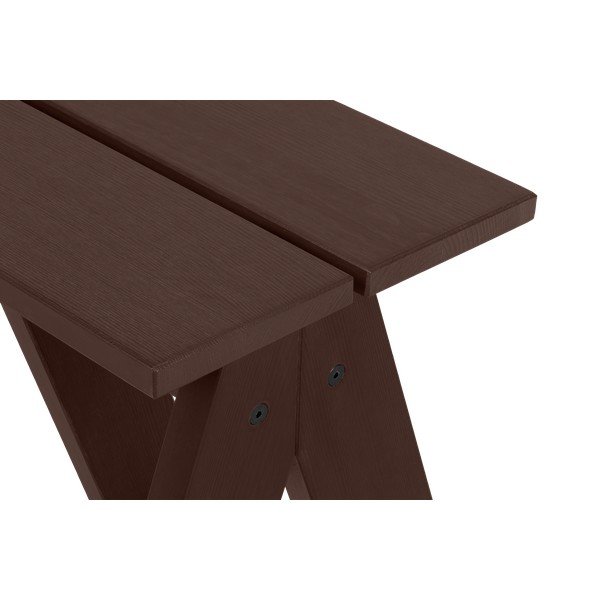 Sötétbarna tömörfa kerti szék Navo – noo.ma-image-3