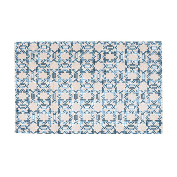 Tiles Blue fokozottan ellenálló konyhai szőnyeg, 60 x 220 cm - Floorita