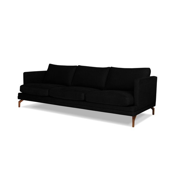 Jupiter fekete 3 személyes kanapé - Windsor & Co. Sofas-image-2