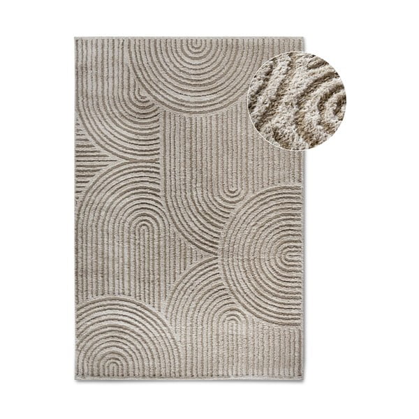 Bézs szőnyeg 160x235 cm Chappe Beige – Elle Decoration