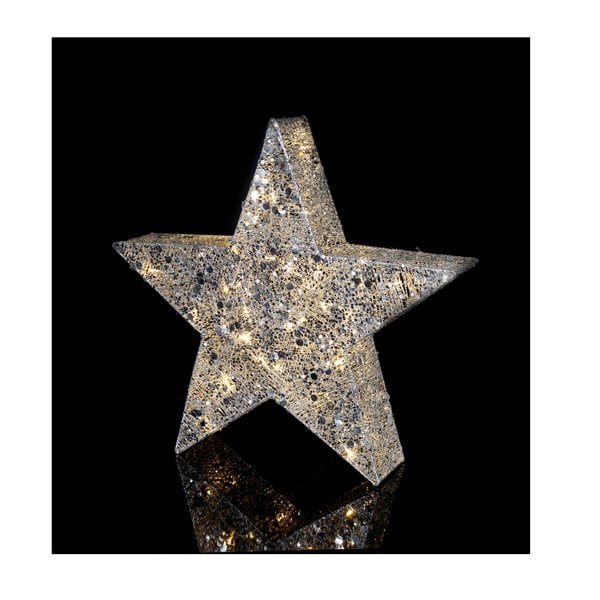 Golden Star világító LED dekoráció, magasság 70 cm - Star Trading