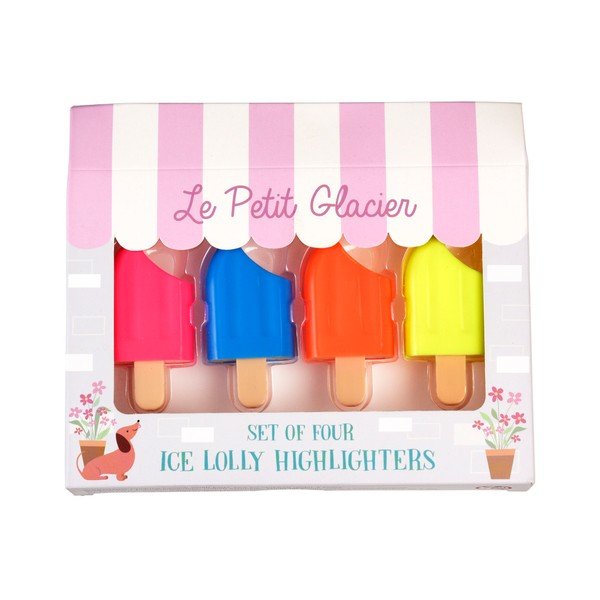 Ice Lolly 4 db szövegkiemelő - Rex London-image-4