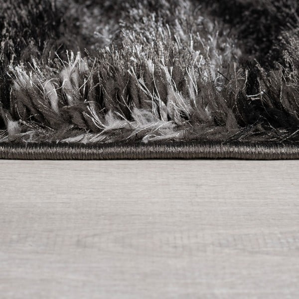 Fekete-szürke kézi szövésű szőnyeg újrahasznosított szálakból 160x230 cm Velvet – Flair Rugs-image-4