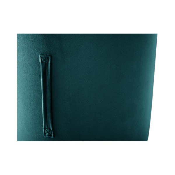 Fiore olajzöld puff, ⌀ 40 cm - Mazzini Sofas-image-3
