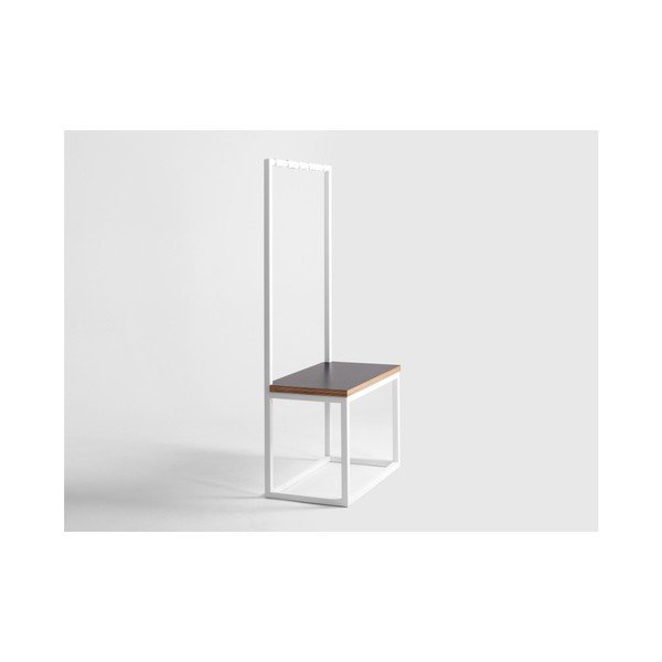 Next fehér fogas ülőpaddal, szélesség 75 cm - CustomForm-image-2