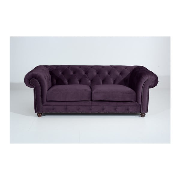 Orleans Velvet lila kanapé, 216 cm - Max Winzer