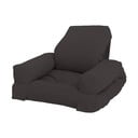 Mini Hippo feketés szürke relaxációs gyerekfotel - Karup Design