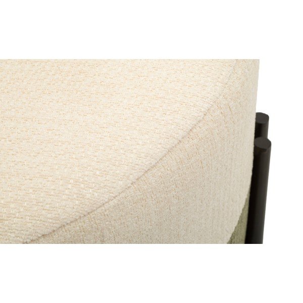 Khaki-krémszínű puff Modern Style – Mauro Ferretti-image-4