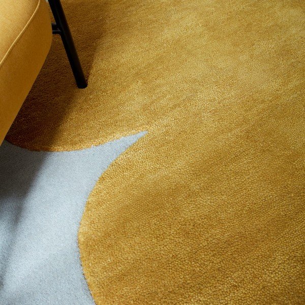 Okkersárga kézi szövésű gyapjú szőnyeg 120x170 cm Canvas – Asiatic Carpets-image-2